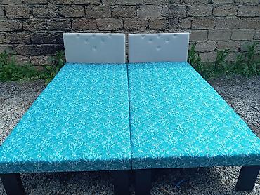 Bağ və bostan üçün digər məhsullar: Təzə çarpayılar. Taxtadan yıgılır ustu dikdən. 2 sm maçalkası var — 12