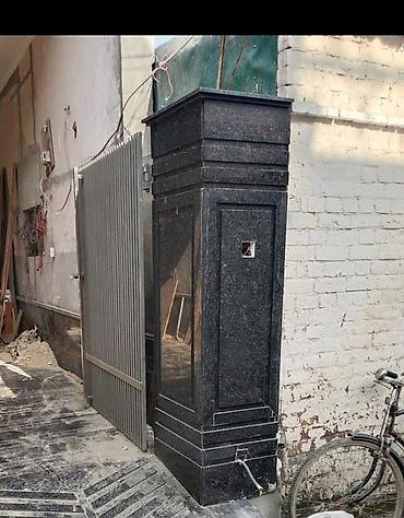 Фасадные гранитные плитки: Граниттер в наличии! 🇰🇬 Angola Black • Black Galaxy • Blue in Night • — 32