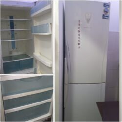 Mətbəx mebeli: İşlənmiş 2 qapılı Daewoo Soyuducu Satılır, rəng - Ağ