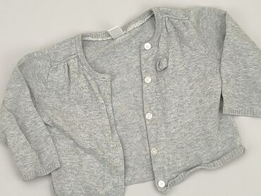 kurtka koszulowa dla dziewczynki: Cardigan, TEX, 9-12 months, condition - Very good