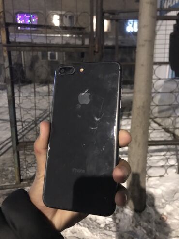 Apple iPhone: IPhone 8 Plus, Б/у, 256 ГБ, Черный