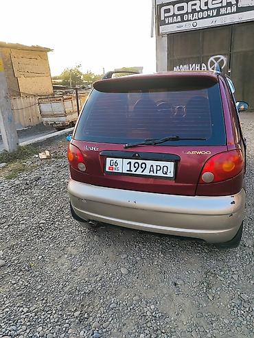 Daewoo: Daewoo Matiz: 2006 г., 0.1 л, Механика, Бензин, Лифтбек — 4