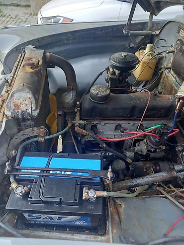 QAZ: GAZ-21 “Volqa” klassik sedan - Kuzov: 4 qapılı sedan, boz rəng, xrom — 12