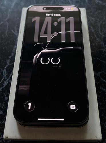 IPhone 15 Pro, Б/у, 512 ГБ, Natural Titanium, Защитное стекло, Кабель, Коробка, 95 % at lalafo.kg IPhone 15 Pro, Б/у, 512 ГБ, Natural Titanium, Защитное стекло, Кабель, Коробка, 95 %