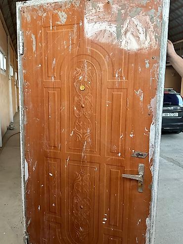 plastik qapi: Dəmir giriş qapısı komplekt Qapı 2 lik şvellerdir 1 metrin 205sm — 3
