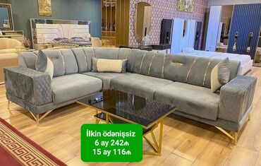 tek divanlar: Künc divan, Yeni, Açılmayan, Bazalı, Şəhərdaxili pulsuz çatdırılma