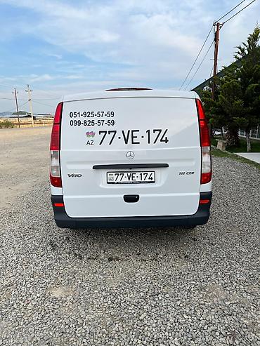 запчасти портер 1: Mercedes-Benz Vito yük furgonu - Model: Vito (W639) - Mühərrik: 111 — 10