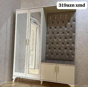 parça ayaqqabı: Dəhliz üçün çoxfunksiyalı giriş mebeli dəsti. - Sağ blok: yumşaq — 1