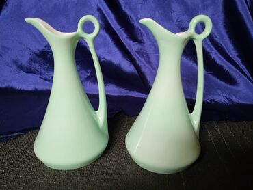 Ostali antikviteti: Bokali novi 1930g+ Viktorija porcelan Cehoslovacka. Novi rezedo — 11