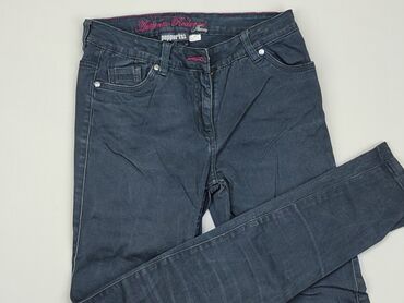 new yorker jeansy mom fit: Spodnie jeansowe, Pepperts!, 12 lat, 146/152, stan - Zadowalający