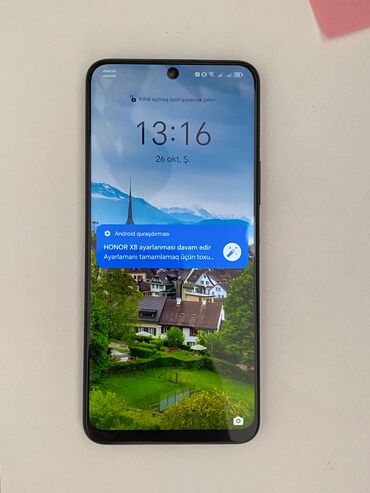 dubaydan telefon: Honor 8X, 128 GB, rəng - Gümüşü, İki sim kartlı