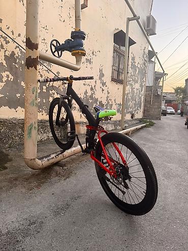 İdman velosipedləri: Dağ/şosse üçün hibrid tipli velosiped - Çərçivə: ön hissə karbon — 2