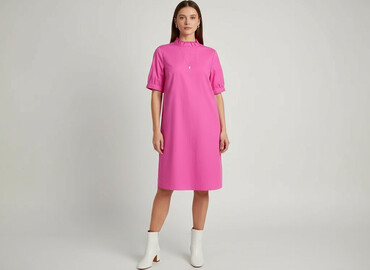 sukienka z marszczeniem na brzuchu plus size: Сукня жіноча, розмір XS