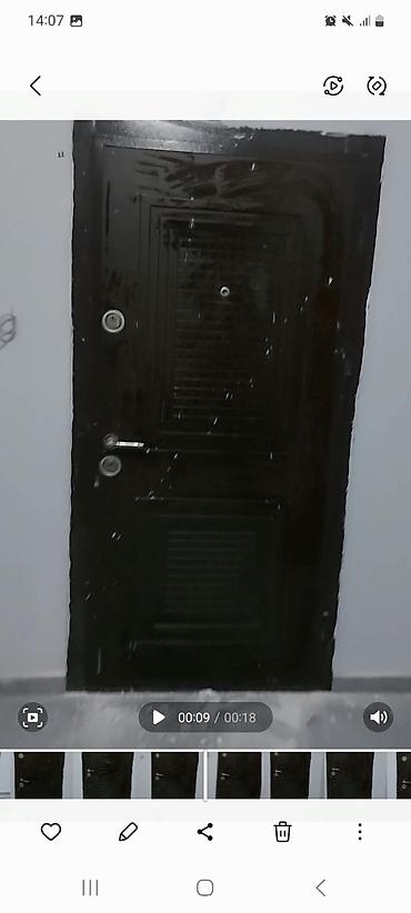 karta: Dəmir giriş qapısı - Rəng: qara, parlaqlıq effektli - Material — 5