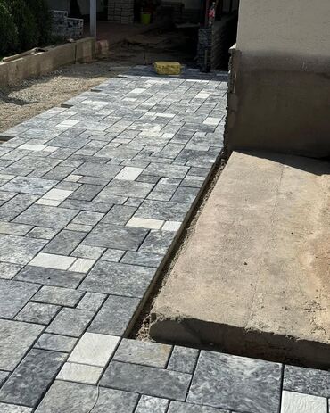 Тротуарная плитка: Тротуарная плитка, Квадрат, Бетонная, Для парка, Новый — 7