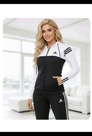 ps torba: 03. ženkse komplet trenerke 4200 din S,M,L,XL,XXL,3XL veličine🌸🌸 — 4