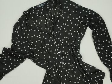 stradivarius spodnie z wysokim stanem czarne: Zara, Women's blouse, size S (EU 36)