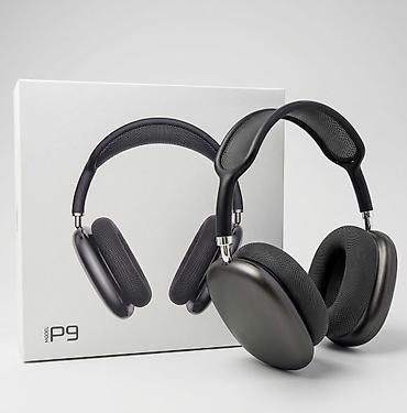 p9 qulaqliq: Yeni Simsiz (Bluetooth) Qulaqcıqlar, rəng - Qara — 2