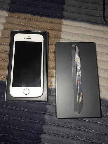iphone islenmis: IPhone 5s, 32 GB, Ağ, Barmaq izi — 1