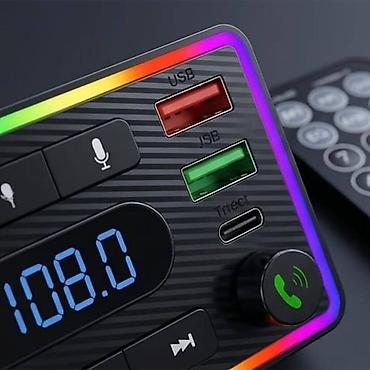 deepal: Avtomobil üçün Bluetooth FM Modulyatoru və Sürətli Şarj Cihazı A01 — 3