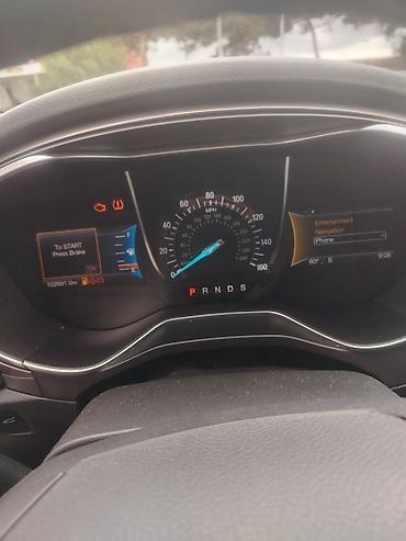 lider disk: Ford Fusion (Mondeo) sedan - Kuzov: qara rəng, aerodinamik xəttlər — 4