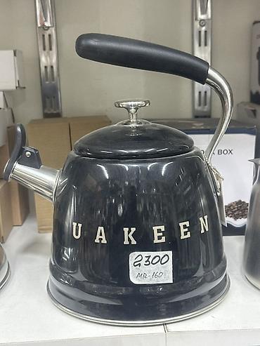 кател уют: Чайник со свистком UAKEEN, модель MR-160. Объём — 3 л. Элегантный — 1
