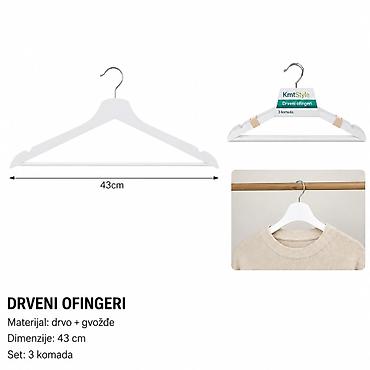 KMT Premium A beli jednobojni ofingeri za odrasle – kapa/vešalica