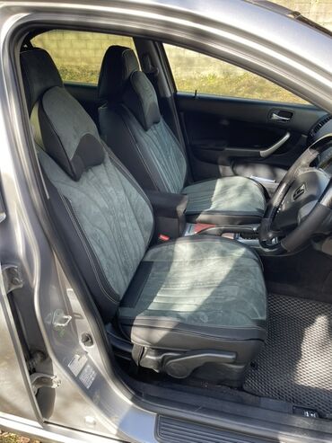 Чехлы и накидки на сиденья: Чехлы Экокожа, С подушкой, цвет - Серый, Honda — 2