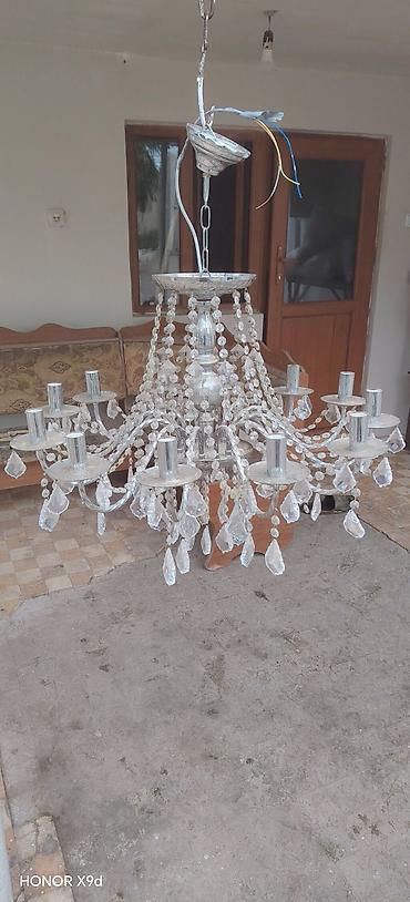 ucuz lusturlar: Çılçıraq, 10 və daha çox lampa, Metal — 1