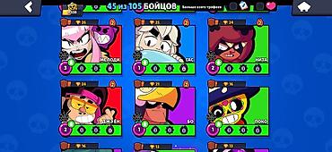 rush wave: Игровой аккаунт Brawl Stars. Характеристики: - Уровень профиля: 13 - — 7