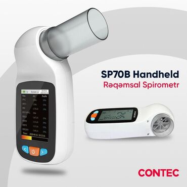 stomatoloji avadanliqlari qiymeti: Contec SP70B Rəqəmsal Spirometr