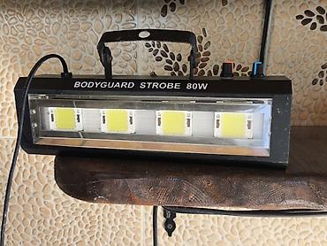 60x60 led panel: BODYGUARD STROBE 80W LED işıq Tam işləkdir, razılaşmaq olar. - Güc — 3