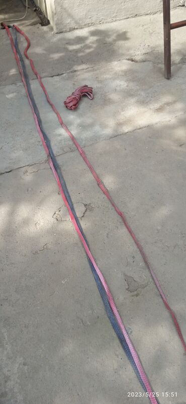куплю бак: Продаю верёвки толстые,по 4,5 метра длина 2см ширина, 1 метр 70 с