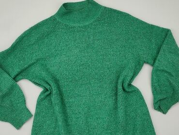 zielone spódnice w kwiaty: Sweter, F&F, 2XL (EU 44), condition - Good