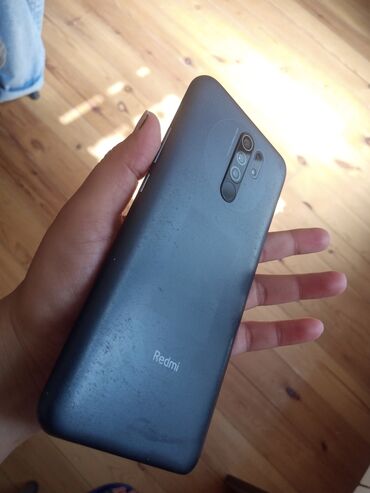Redmi: Redmi 9, 32 GB, rəng - Qara, Barmaq izi, İki sim kartlı