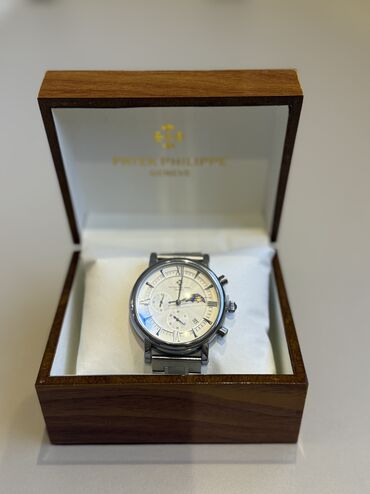 uni c: Новый, Наручные часы, Patek Phillipe, цвет - Серебристый