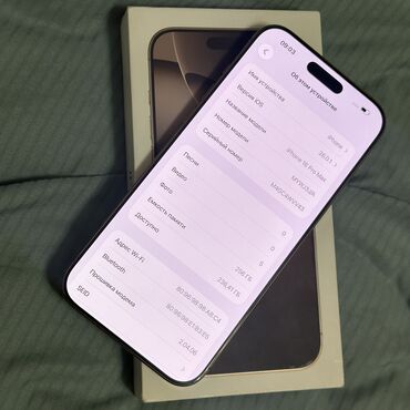 Apple iPhone: IPhone 16 Pro Max, Б/у, 256 ГБ, Desert Titanium, Чехол, Коробка, 95 % — 3