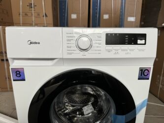 Стиральные машины: Стиральная машина Midea, Новый, Автомат, До 9 кг, Компактная at lalafo.kg — 2 Стиральные машины: Стиральная машина Midea, Новый, Автомат, До 9 кг, Компактная — 2