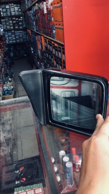 зеркало на мерс: Боковое правое Зеркало Mercedes-Benz Б/у, цвет - Черный, Оригинал