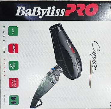 Məişət texnikası: Fen hava feni BaByliss PRO 2400 watt tam orjinal professional salon — 7