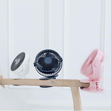 ventilator mini: Portativ Mini Klipsli Ventilyator USB Şarjlı 15sm 3 pərli . ❄️ — 6