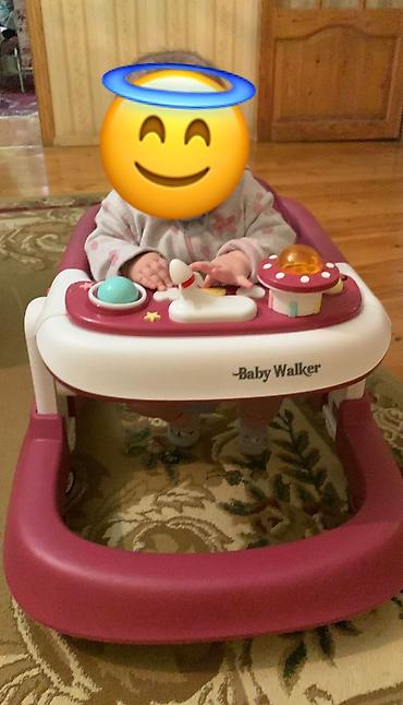 uşaq gəzdirən: Uşaq gəzdirəni (Baby Walker) - Rəng: narıncı-bənövşəyi və ağ — 3