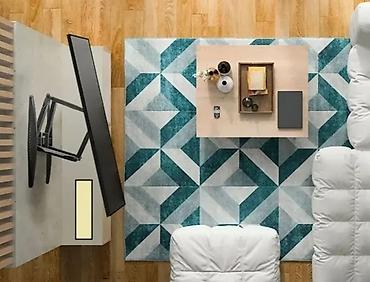 Установка телевизоров: Кронштейн для телевизора поворотно-наклонный от32до65дюймов двурукий ( — 3