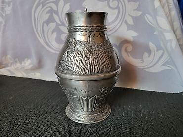 Other antiques: Bokal 95% kalaj Lorelaj Zinn Nemacka 1950g +. Bokal je napravljen od — 8