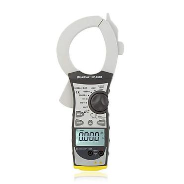 Ölçmə cihazları: HoldPeak HP-860B AC-DC Sıxac Sayğacı (Pensampermetr) — True RMS, 6000 — 2