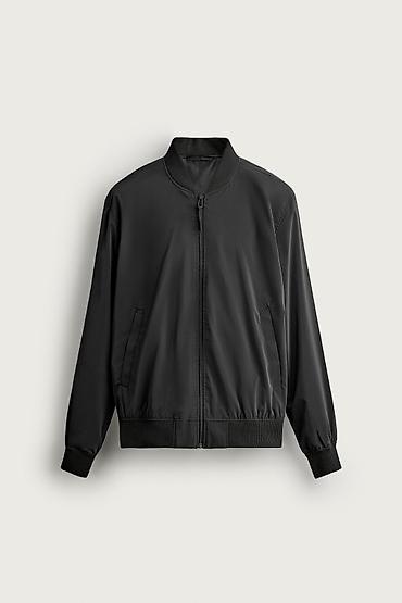 Курткалар: Эркектердин курткасы, M, Zara, Жаңы, түсү - Кара — 2