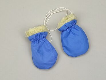niebieska czapka zimowa: Rękawiczki, 10 cm, stan - Zadowalający