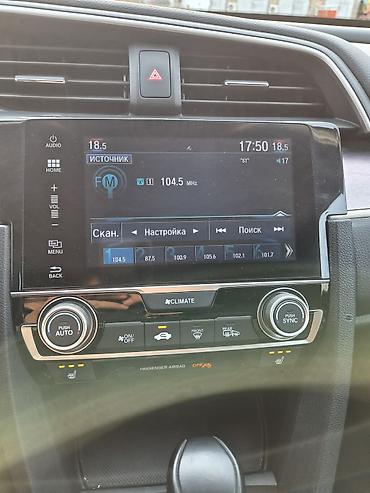 лимузина: Honda Civic: 2017 г., 2 л, Вариатор, Бензин, Лимузин — 6