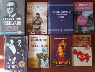 Книги, журналы, CD, DVD: Rəsulzadə əsərləri- 10 əfqanıstan uçurumu- 5 cənubi azərbaycan