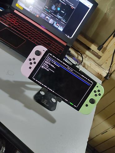 Nintendo: Nintendo Switch oled чипованная (прошитая) встроенная память — 4